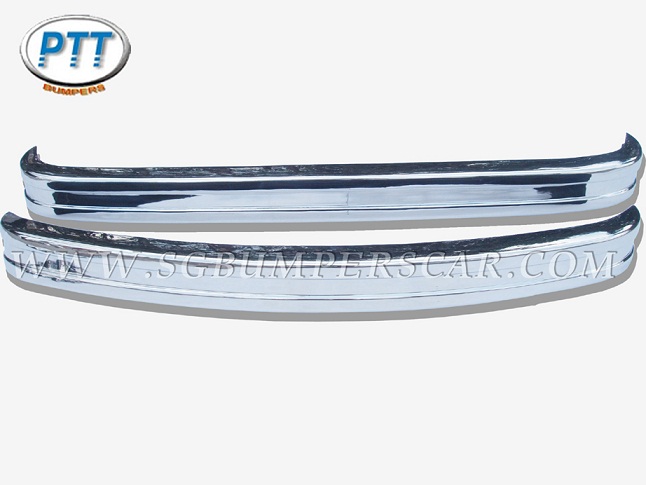 Volkswagen Bus T2 Stainless Steel Bumpers -  Late Bay Model (1973-1979)